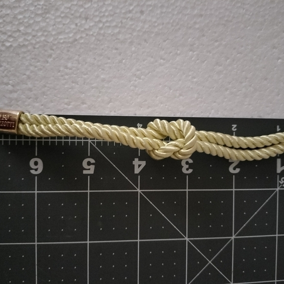 Leo Mazzotti Light Green Rope Knot Bracelet Small Magnetic closure - Picture 8 of 9